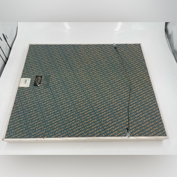 RARE VINTAGE Framed 3D Wall Art "Song Of The Morning"  by Priscilla 21” X 7.5” - Picture 4 of 10